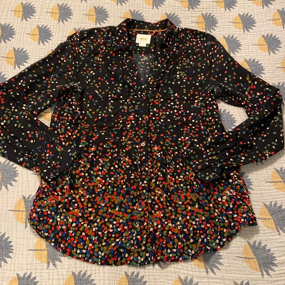 Anthropologie Maeve Wynwood confetti blouse - Picture 2 of 10